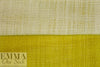 Italian wool blend doublecloth 'rustic' suiting - lemon/cream 1.75 yds