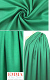 Italian wool/angora doublecloth coating - kelly 2 yd