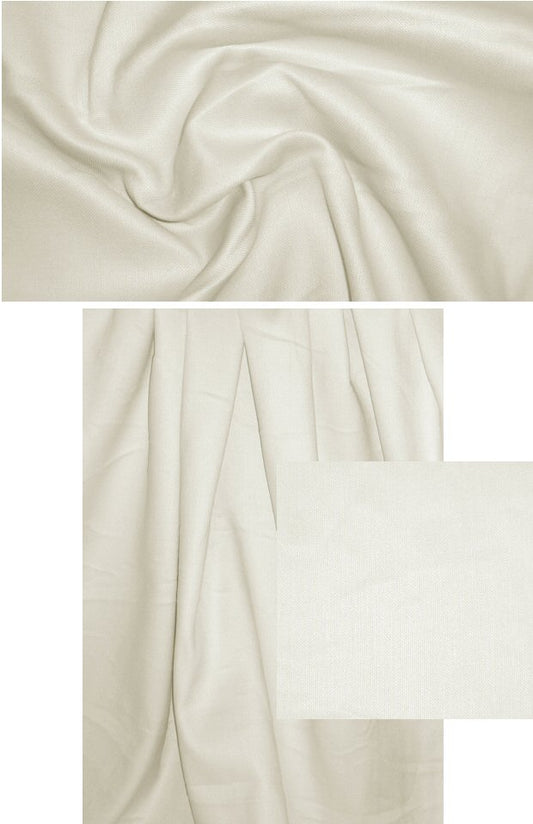 Italian linen/cotton doublecloth - bone