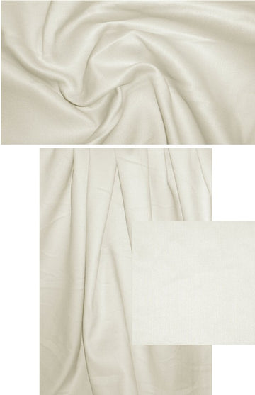 Italian linen/cotton doublecloth - bone 2 yd