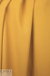 Italian all viscose double crepe woven - butterscotch .75 yds