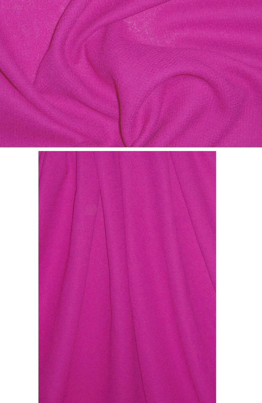 Italian wool double crepe suiting - rose
