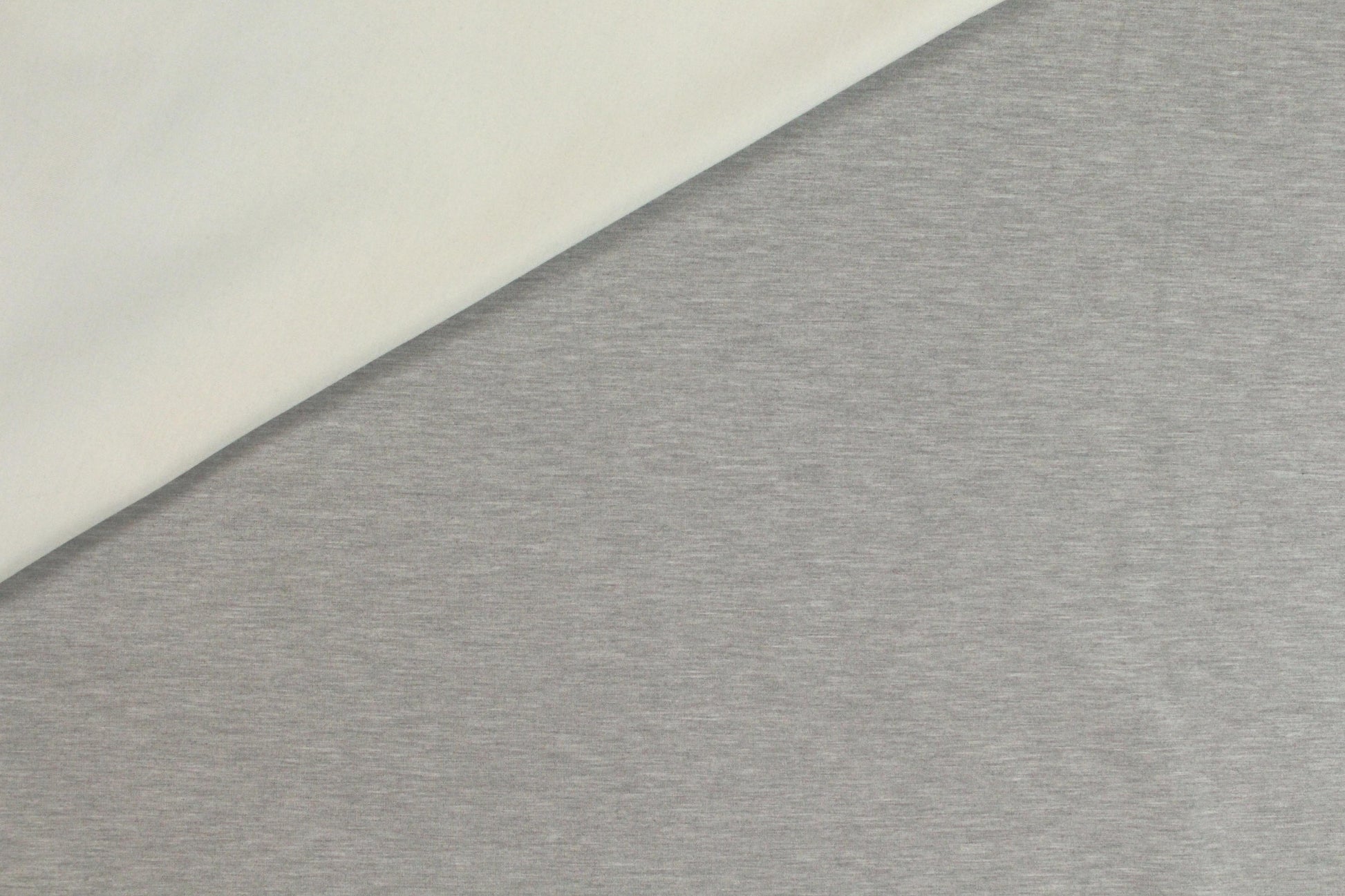 famous designer double-sided viscose knit - gray/natural