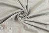 famous designer double-sided viscose knit - gray/natural