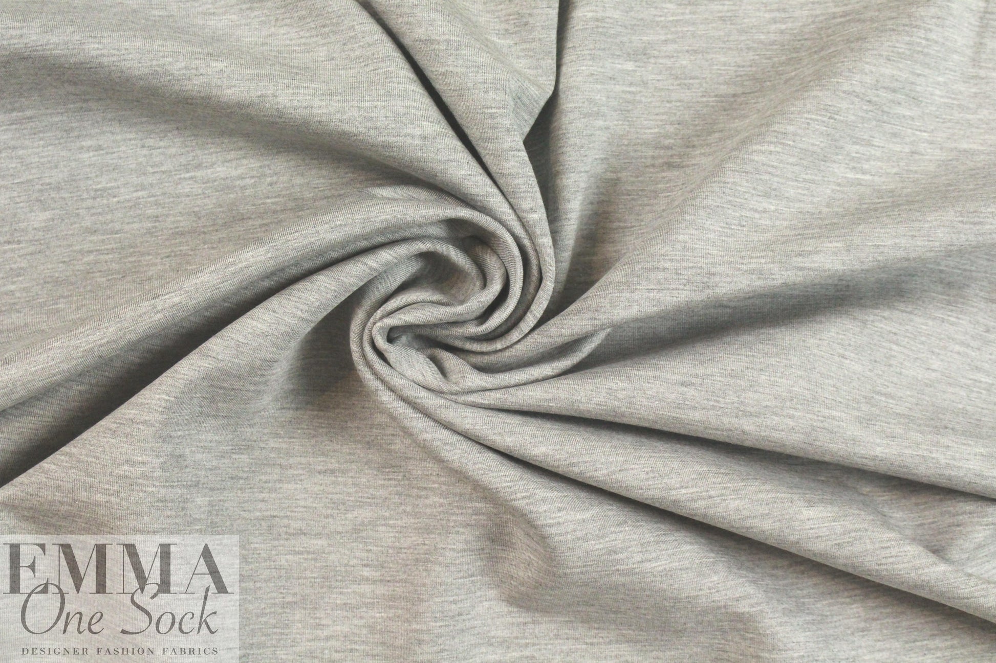 famous designer double-sided viscose knit - gray/natural