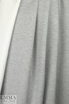 famous designer double-sided viscose knit - gray/natural