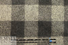 Italian wool blend doubleface plaid coating