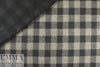 Italian wool blend doubleface plaid coating 2.125 yds