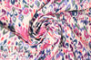 Italian ikat scroll cotton double gauze BCI certified .75 yds