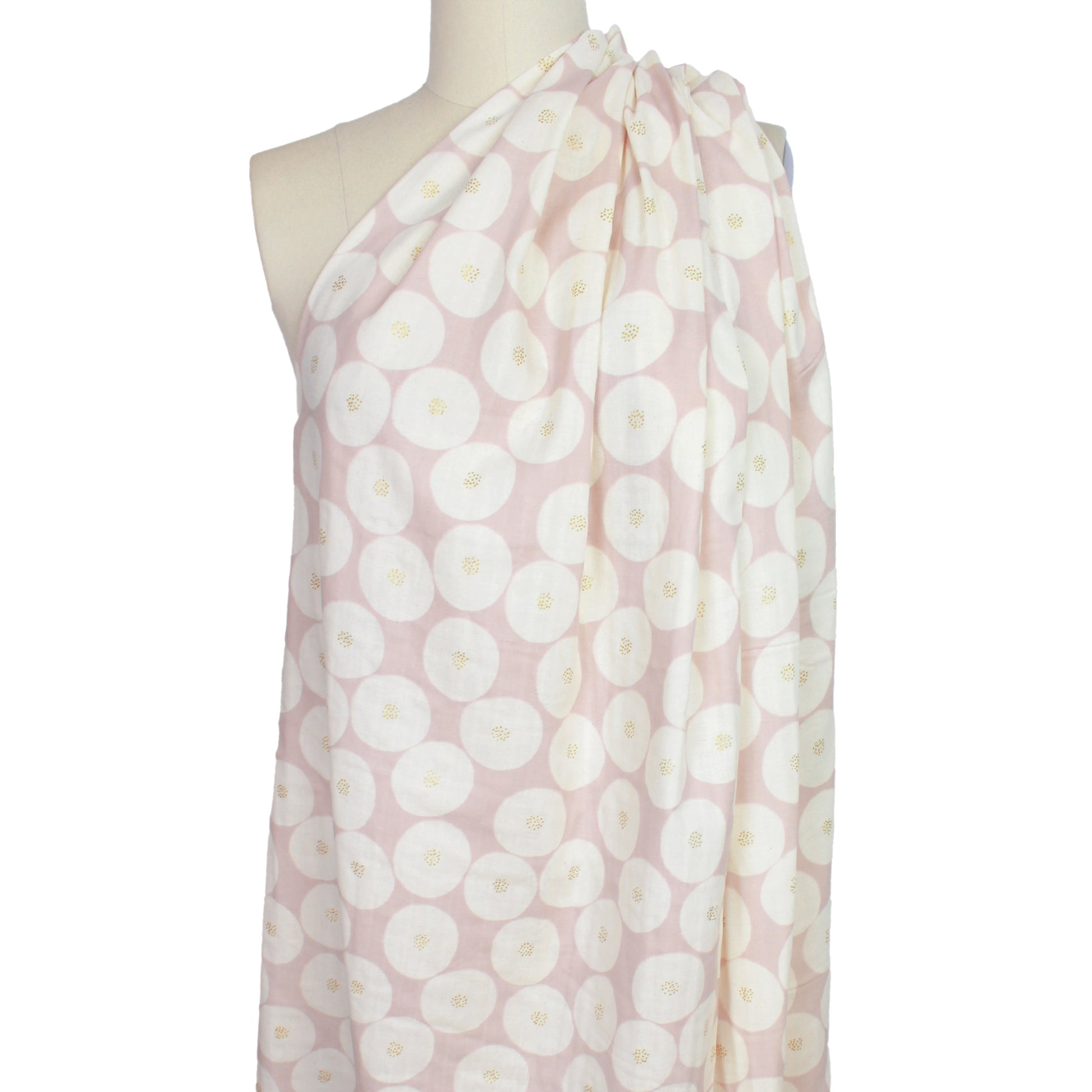 Japanese 'farm' by Muddy Works cotton double gauze - green