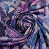 'stonework' drapey viscose blend doubleknit, Oeko-Tex cert.- violet