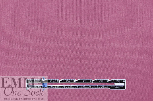 'beefy' stretch rayon blend sweater doubleknit Oeko-Tex cert.- dusty rose 2 yd
