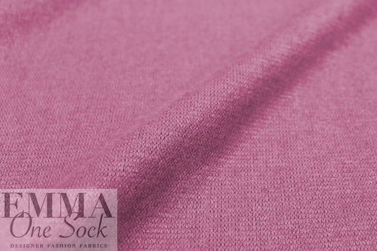 'beefy' stretch rayon blend sweater doubleknit Oeko-Tex cert.- dusty rose 2 yd
