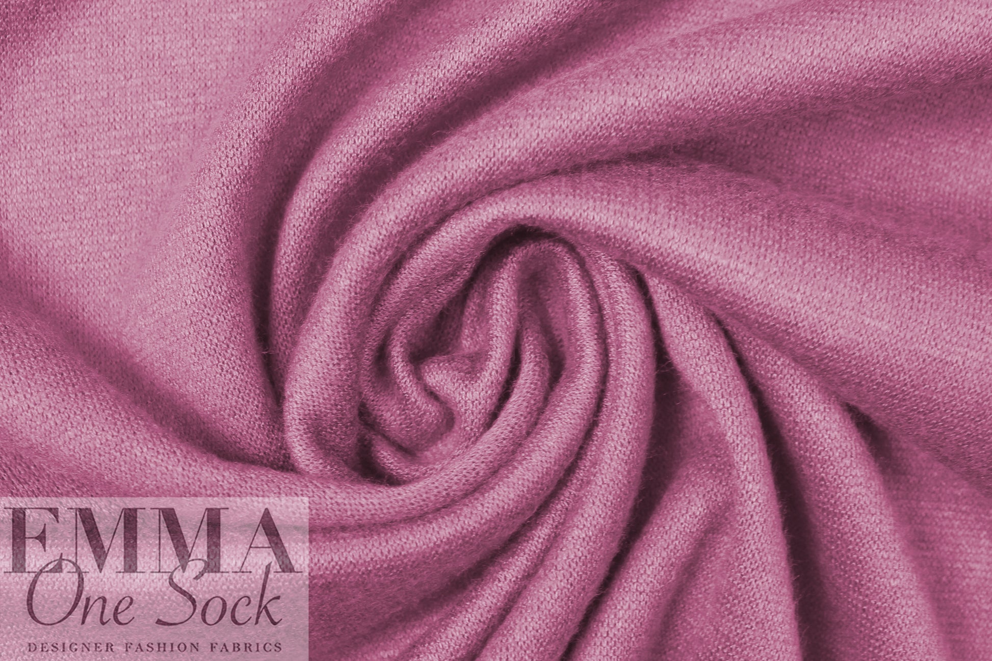 'beefy' stretch rayon blend sweater doubleknit Oeko-Tex cert.- dusty rose 2 yd