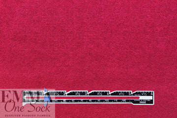 'beefy' rayon blend sweater doubleknit Oeko-Tex cert.- cerise .5 yds
