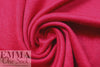 'beefy' rayon blend sweater doubleknit Oeko-Tex cert.- cerise 1.125 yds
