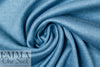 'beefy' rayon blend sweater doubleknit Oeko-Tex cert.- dusty blue .75 yds