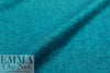 'beefy' stretch rayon blend sweater doubleknit Oeko-Tex cert.- teal 1.625 yds