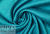 'beefy' stretch rayon blend sweater doubleknit Oeko-Tex cert.- teal .875 yds