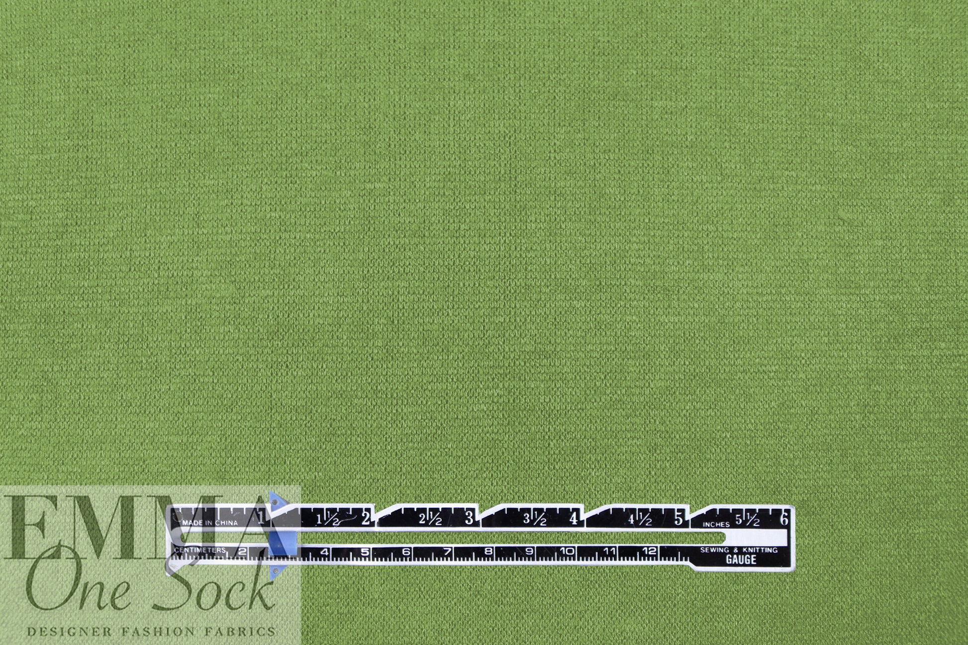 'beefy' stretch rayon blend sweater doubleknit Oeko-Tex cert.- moss green 1.5 yd