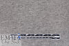 'beefy' stretch rayon blend sweater doubleknit Oeko-Tex cert.- heather grey 2 yd