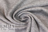 'beefy' stretch rayon blend sweater doubleknit Oeko-Tex cert.- heather grey 2 yd