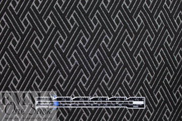 criss cross basketweave Oeko-tex cert. novelty doubleknit 1.5 yd