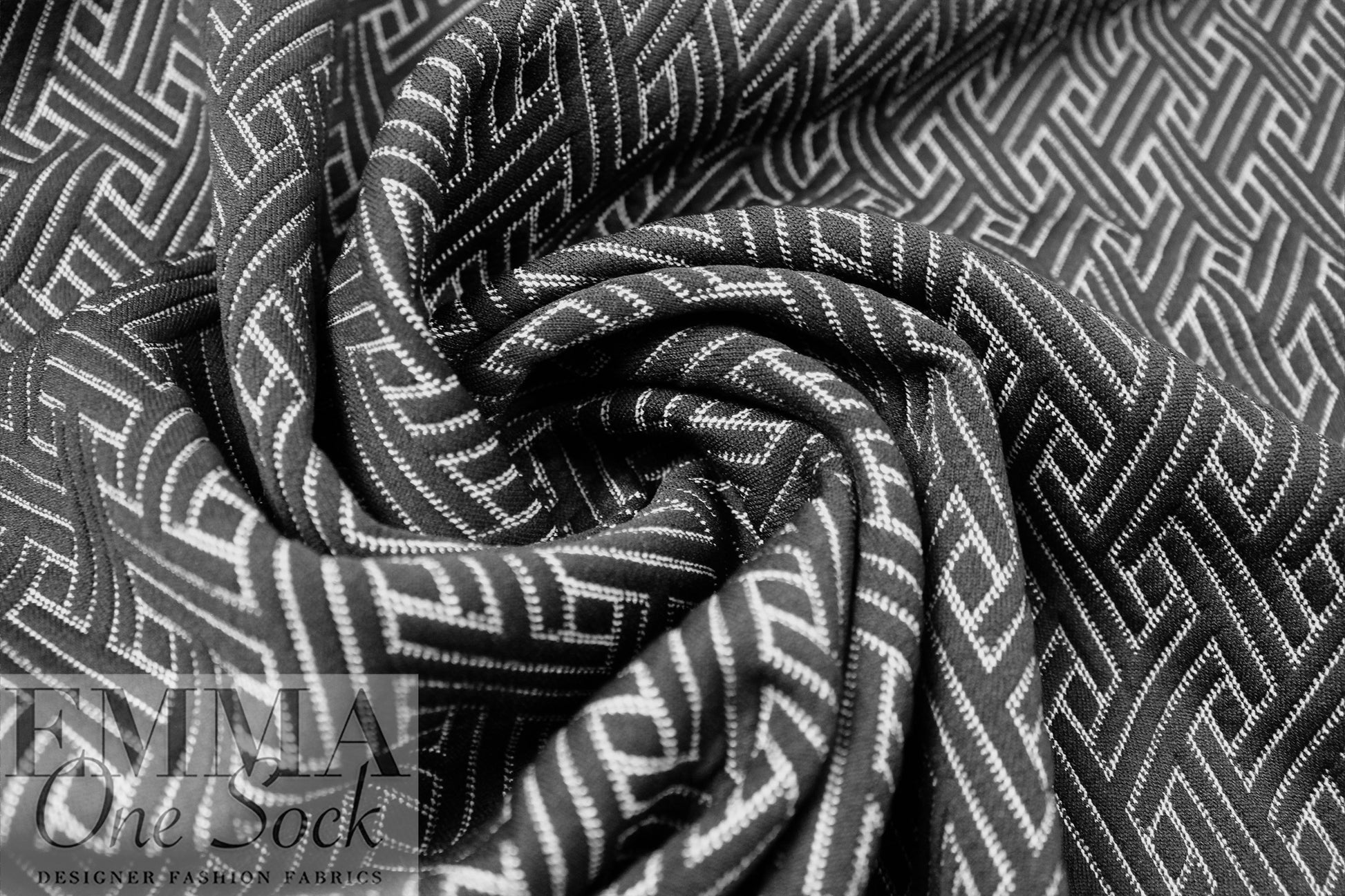 criss cross basketweave Oeko-tex cert. novelty doubleknit 1.875 yd