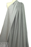 NY designer chevron doubleknit - gray/cream