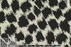 famous designer jacquard doubleknit - black/pewter