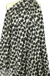 famous designer jacquard doubleknit - black/pewter