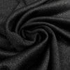 Italian viscose blend sweater doubleknit - sparkly black .75 yds