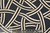 Italian designer textured knit - interlocking graphic