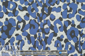 Italian animal-inspired yarn-dyed 4-way stretch ponte