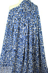Italian animal-inspired yarn-dyed 4-way stretch ponte
