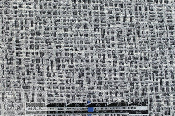 NY designer novelty crosshatch yarn dyed knit