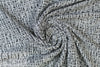 NY designer novelty crosshatch yarn dyed knit