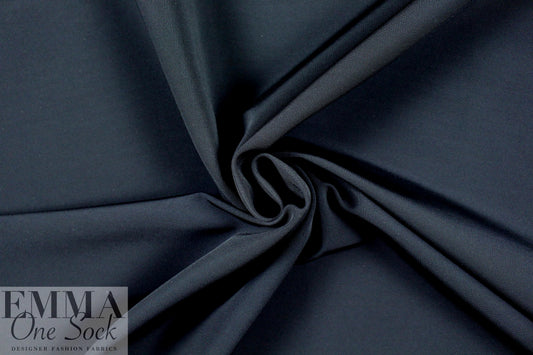 Italian substantial hi-tech doubleknit - midnight 1.875 yd