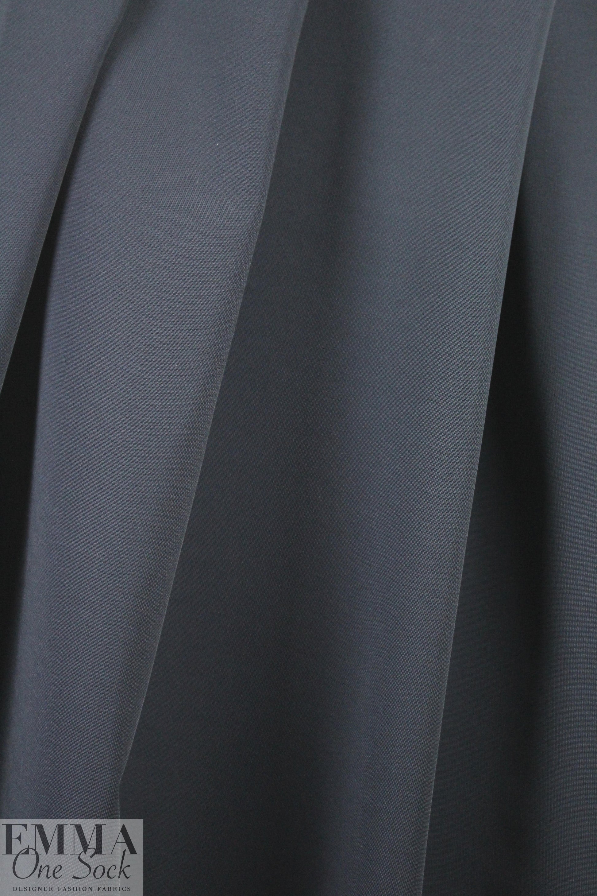Italian substantial hi-tech doubleknit - midnight 2 yd