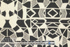 NY designer jacquard doubleknit - primitive graphic 1.625 yd