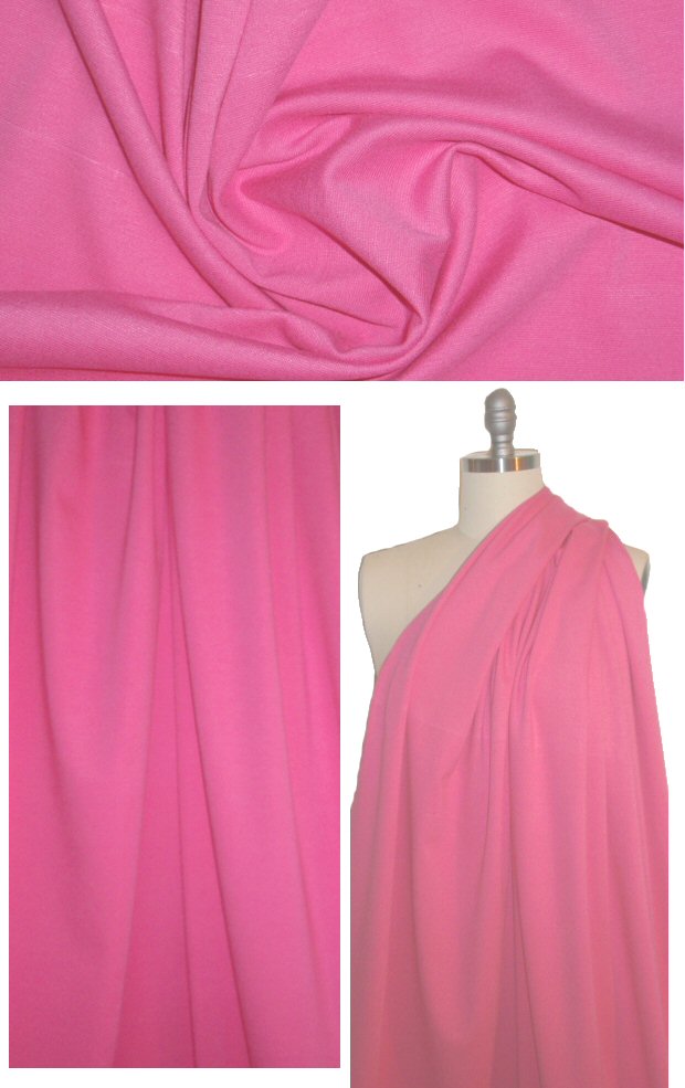 Pr@da Sport viscose blend doubleknit - pink