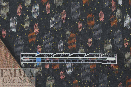 CA designer jacquard doubleknit - daubs and flecks