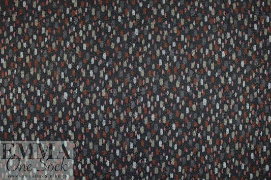 CA designer jacquard doubleknit - daubs and flecks
