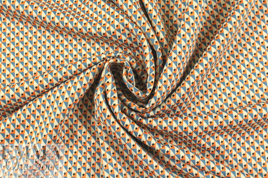 The0ry mini-graphic doubleknit jacquard 1.625 yds