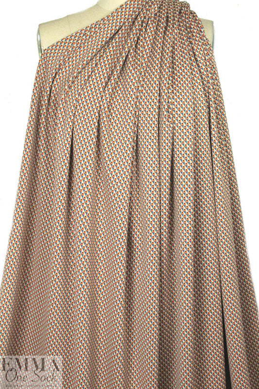 The0ry mini-graphic doubleknit jacquard
