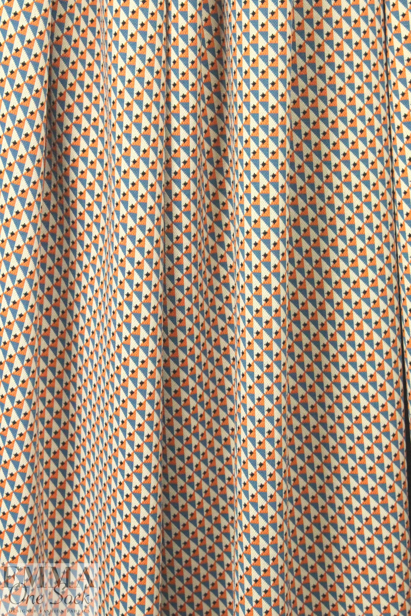 The0ry mini-graphic doubleknit jacquard