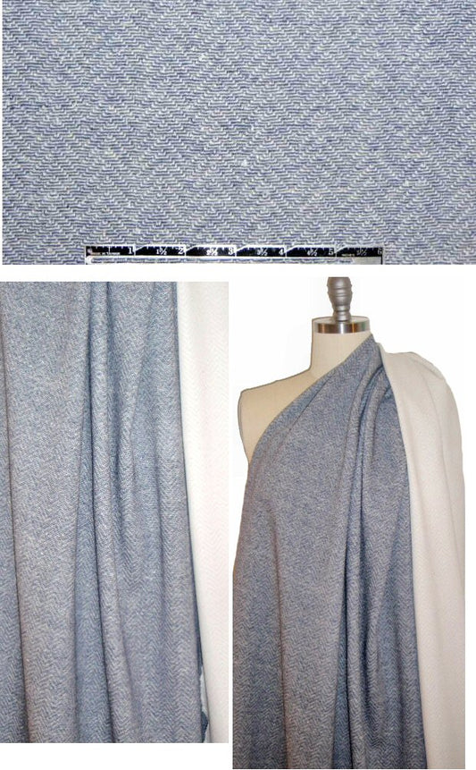 The0ry Italian textured chevron knit - navy/cream