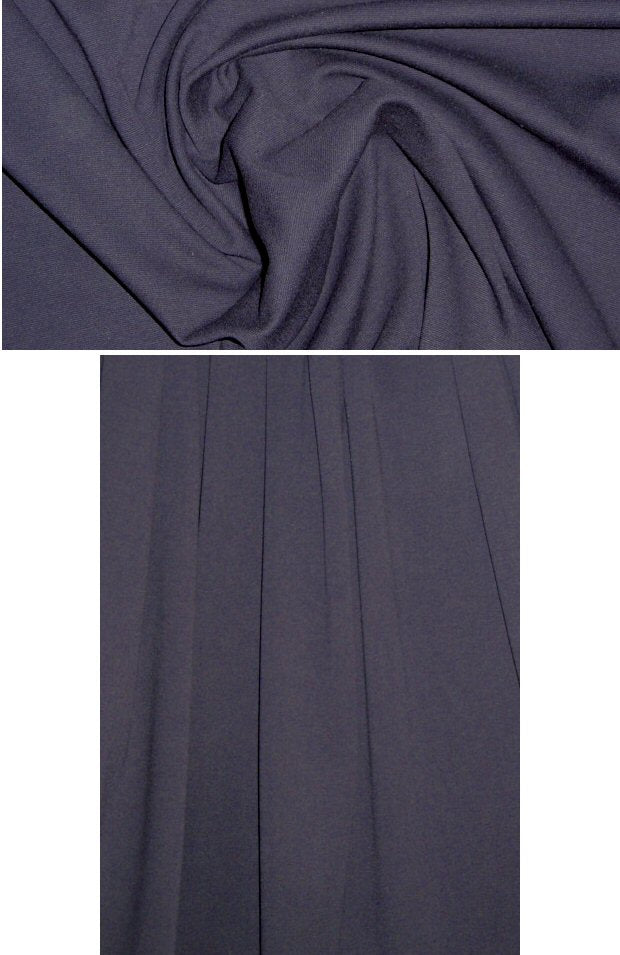 NY designer 4-way rayon/elas. jersey - aubergine