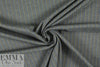 Italian wool blend doubleknit - dark gray/cobalt/yellow 1.875 yd