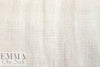 CA designer bohemian linen doublecloth - white